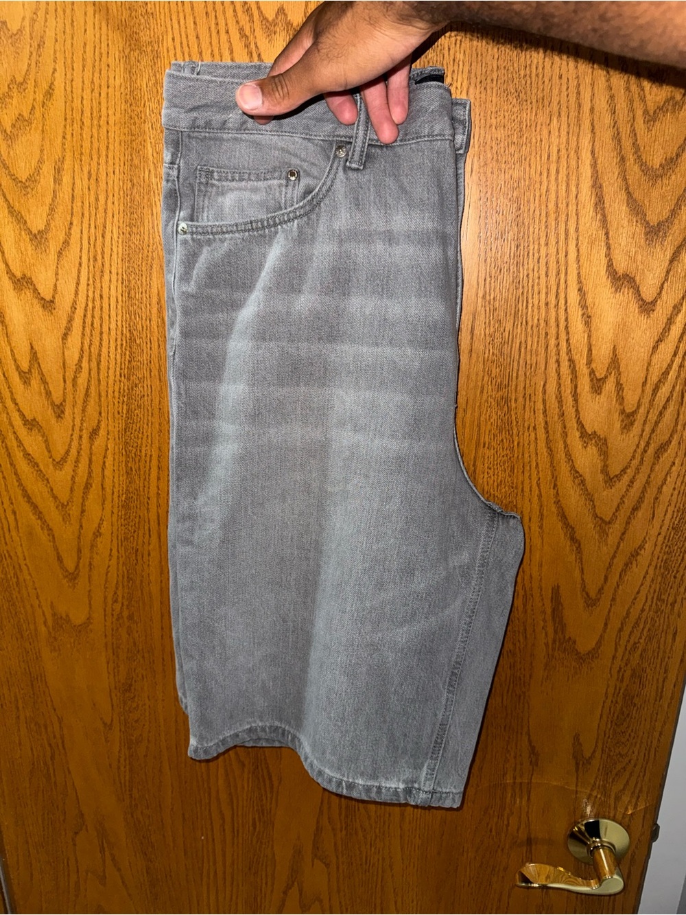 H&M Faded Gray Men's Jean Shorts